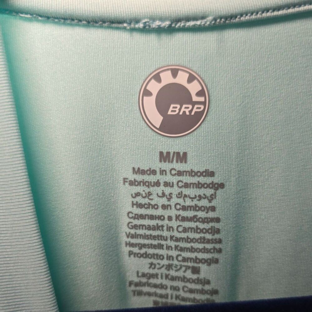 NWT BRP SEADOO LADIES LONG SLEEVE RASHGUARD M Medium Ice Surf Jetski Beach Swim - Picture 3 of 5